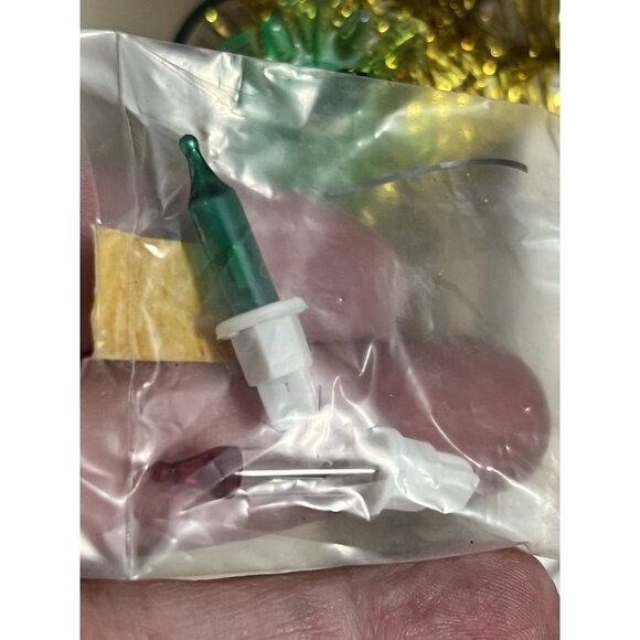 Vtg New Old Stock YULE GLO 11 Light Tree Top Star Perfect Condition Extra Bulb - Picture 12 of 13